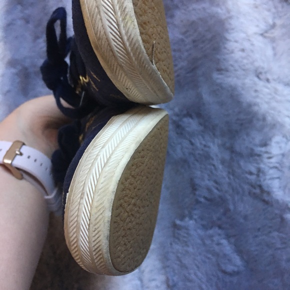 Navy and Gold Keds - Picture 6 of 7